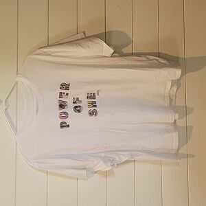 ATHLETA POWER OF SHE SHORT SLEEVE TEE